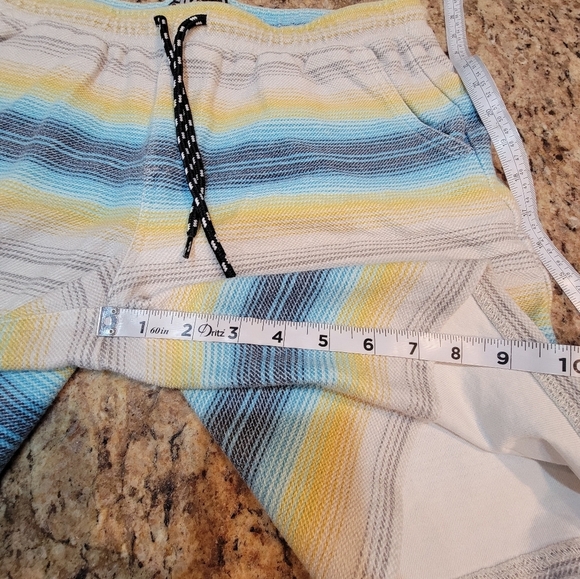 ALTON Hombre Terry Shorts Stripe Summer Men's Large - Picture 8 of 9